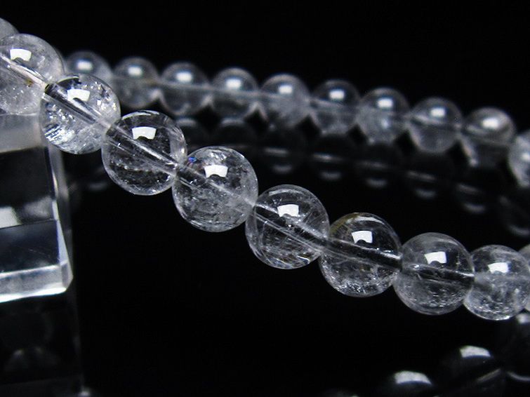 放射プラチナルチル ブレスレット 7mm [t205-4192] 3枚目