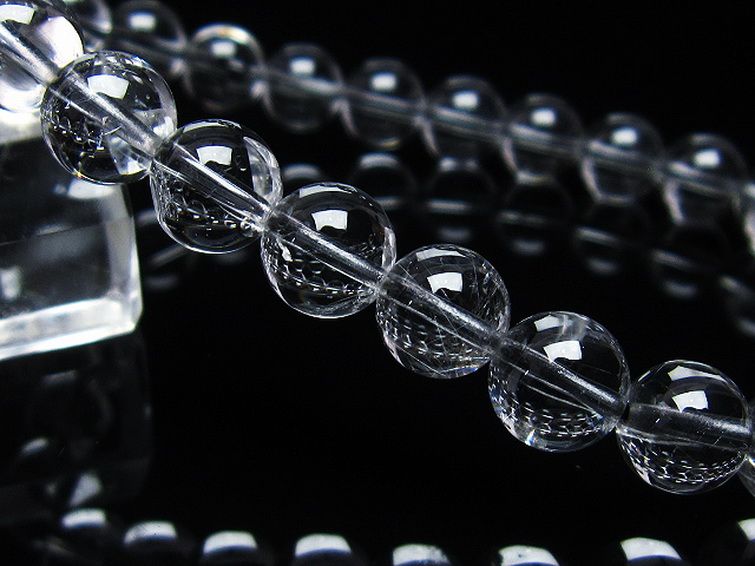 放射プラチナルチル ブレスレット 8mm [T205-4210] 3枚目