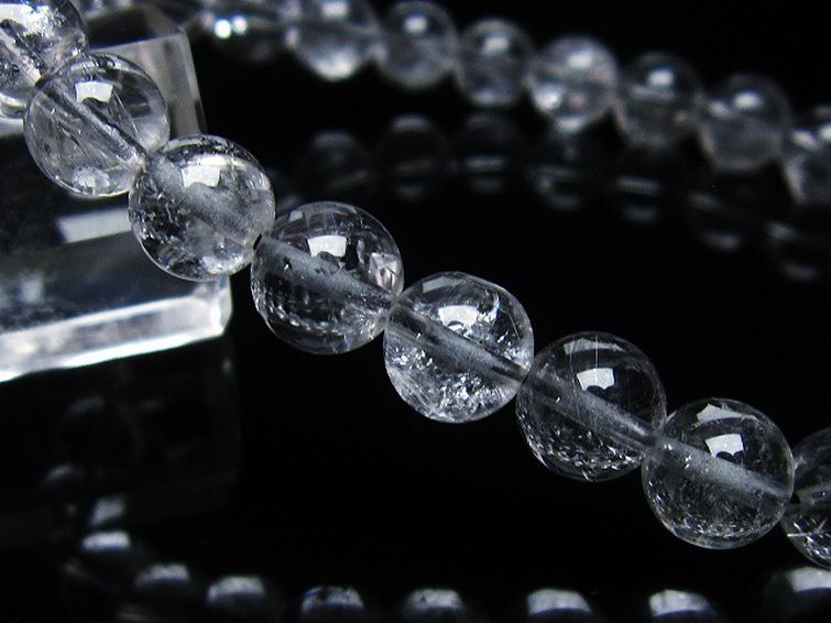 放射プラチナルチル ブレスレット 7mm [T205-4214] 3枚目