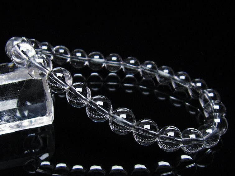 放射プラチナルチル ブレスレット 7mm [T205-4225] 1枚目