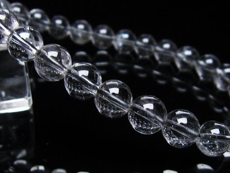 放射プラチナルチル ブレスレット 7mm [T205-4233] 3枚目