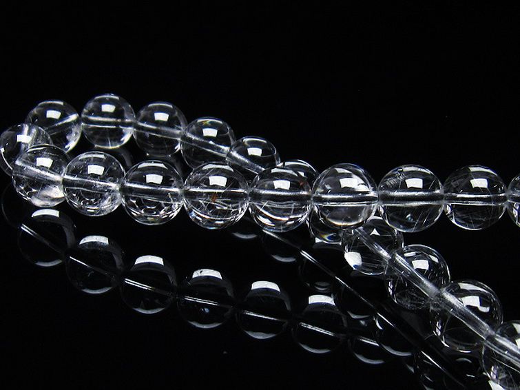 放射プラチナルチル ブレスレット 8mm [T205-4235] 2枚目