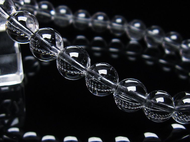 放射プラチナルチル ブレスレット 7mm [t205-4236] 3枚目