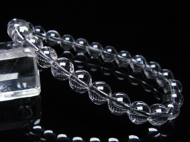 放射プラチナルチル ブレスレット 7mm [T205-4249] 1枚目