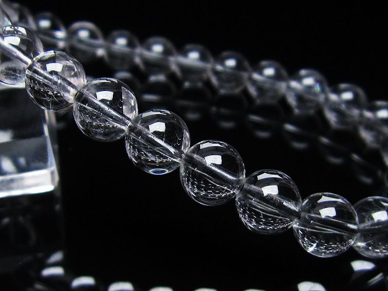 放射プラチナルチル ブレスレット 7mm [T205-4249] 3枚目