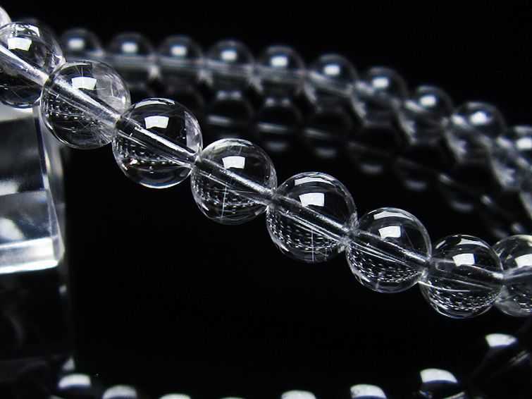 放射プラチナルチル ブレスレット 7mm [T205-4254] 3枚目