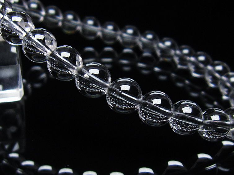 放射プラチナルチル ブレスレット 7mm [T205-4259] 3枚目