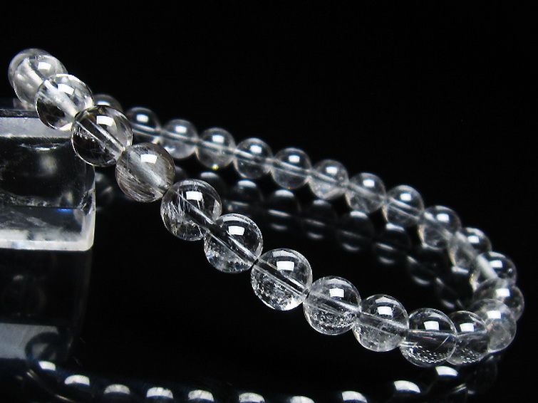放射プラチナルチル ブレスレット 7mm [T205-4415] 1枚目