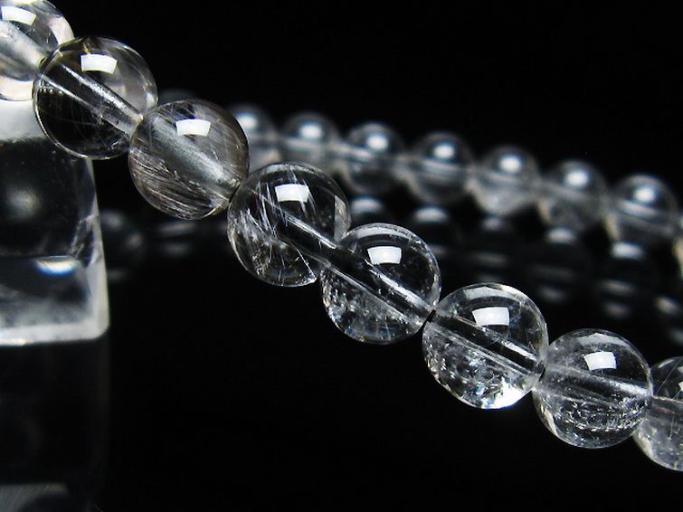 放射プラチナルチル ブレスレット 7mm [T205-4415] 3枚目