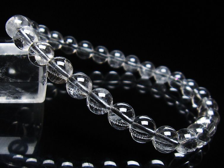 放射プラチナルチル ブレスレット 7mm [T205-4417] 1枚目