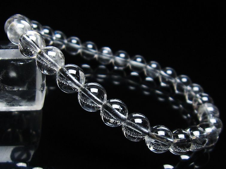 放射プラチナルチル ブレスレット 7mm [T205-4418] 1枚目