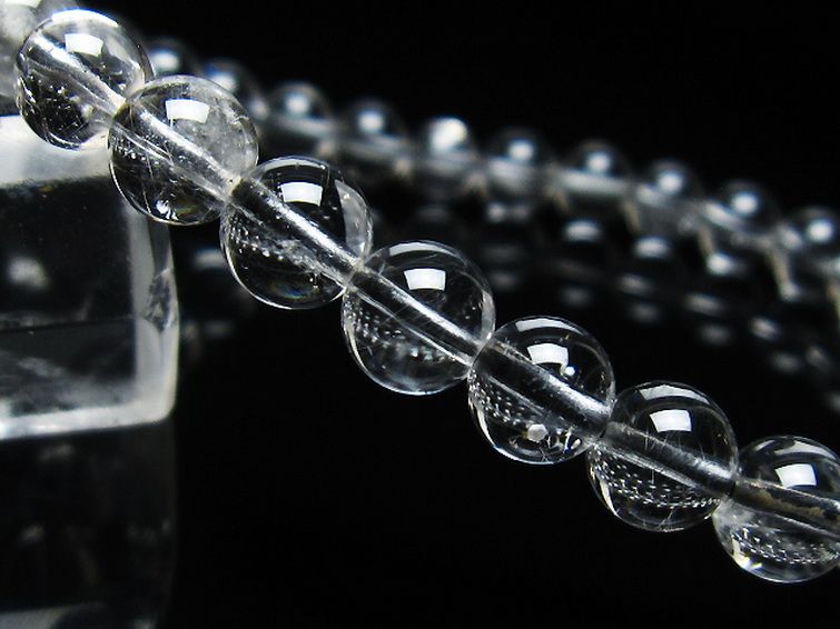 放射プラチナルチル ブレスレット 7mm [T205-4418] 3枚目