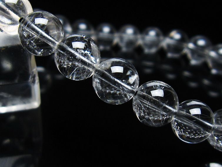 放射プラチナルチル ブレスレット 8mm [T205-4429] 3枚目