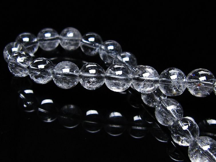 放射プラチナルチル ブレスレット 7mm [t205-4506] 2枚目