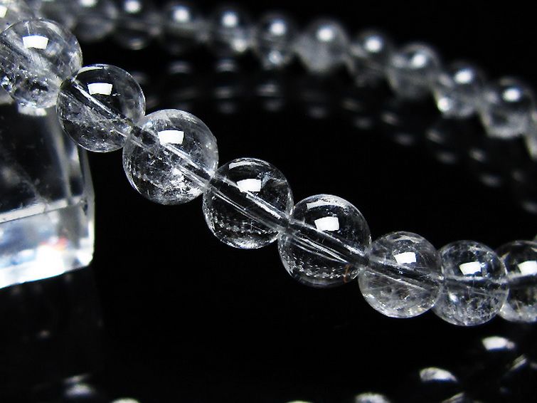 放射プラチナルチル ブレスレット 7mm [t205-4506] 3枚目