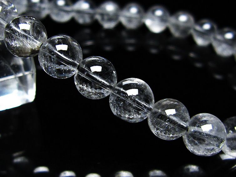 放射プラチナルチル ブレスレット 7mm [t205-4511] 3枚目