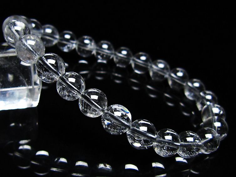 放射プラチナルチル ブレスレット 8mm [t205-4531] 1枚目