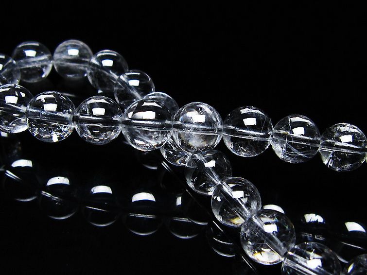 放射プラチナルチル ブレスレット 8mm [t205-4531] 2枚目