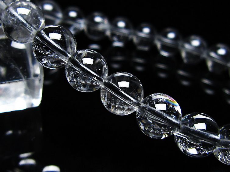 放射プラチナルチル ブレスレット 8mm [t205-4531] 3枚目