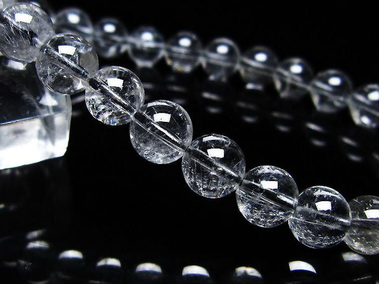 放射プラチナルチル ブレスレット 7mm [t205-4538] 3枚目