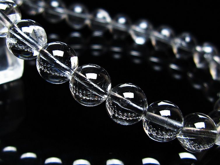 放射プラチナルチル ブレスレット 7mm [t205-4542] 3枚目