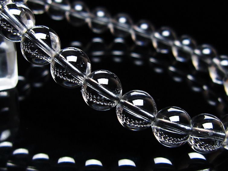 放射プラチナルチル ブレスレット 7mm [t205-4547] 3枚目