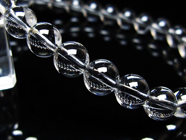 放射プラチナルチル ブレスレット 7mm [t205-4551] 3枚目