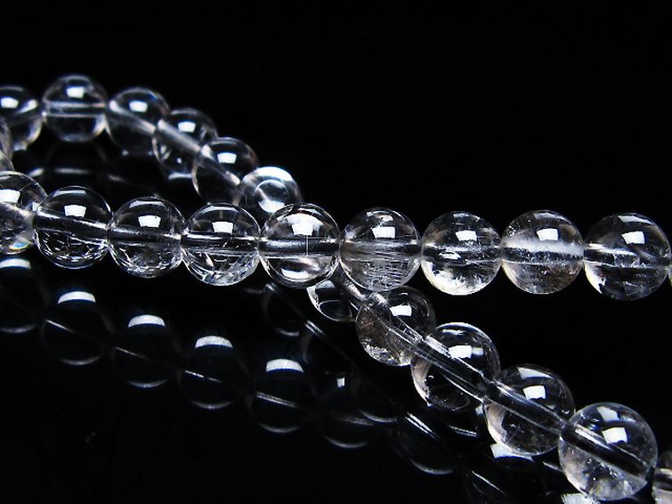 放射プラチナルチル ブレスレット 7mm [t205-4574] 2枚目