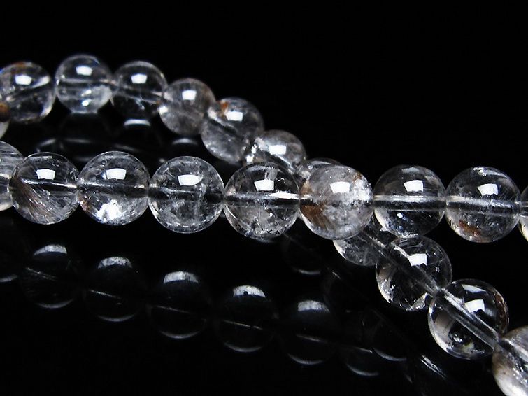 放射プラチナルチル ブレスレット 7mm [t205-4577] 2枚目