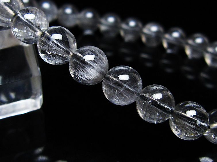 放射プラチナルチル ブレスレット 7mm [t205-4611] 3枚目