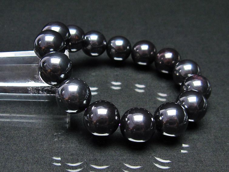 スギライト ブレスレット 14mm [t208-20237] 1枚目