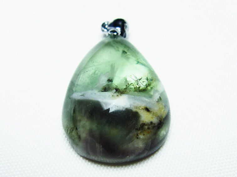 エンジェルフェザー フローライト ペンダント [t21-4365] 1枚目