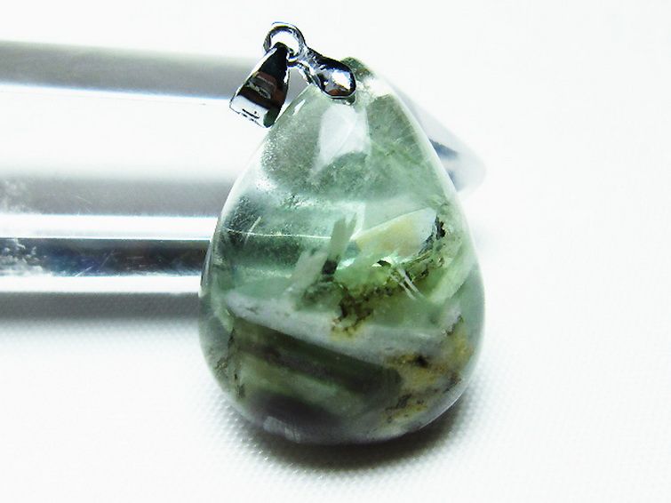 エンジェルフェザー フローライト ペンダント [t21-4365] 2枚目