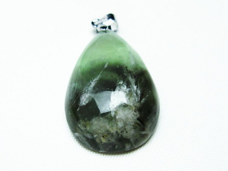 エンジェルフェザー フローライト ペンダント [t21-4412] 1枚目