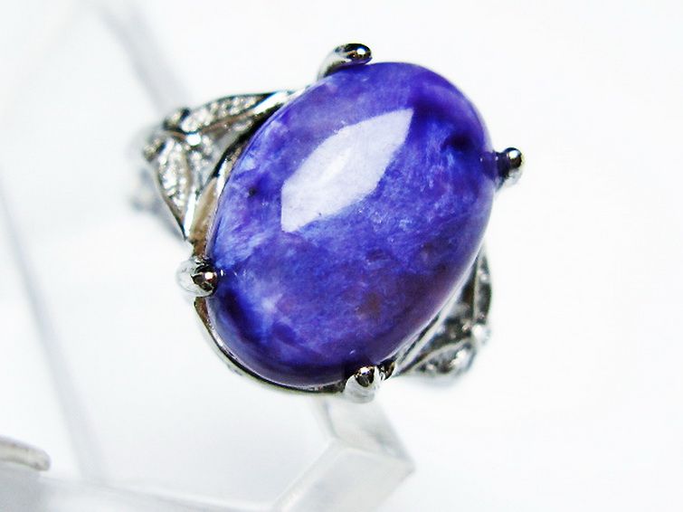 チャロアイト 指輪 (16号)[T210-2858] 2枚目