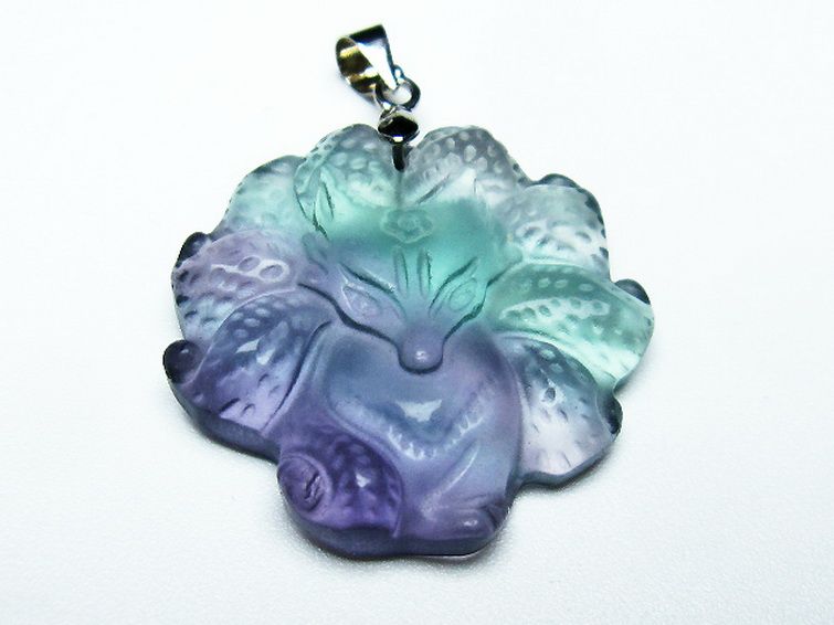 フローライト ペンダント [T211-5729] 1枚目