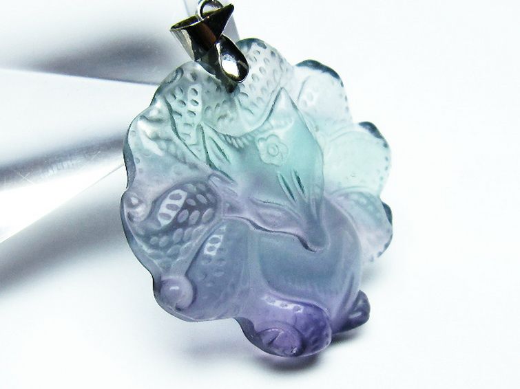 フローライト ペンダント [T211-5729] 3枚目