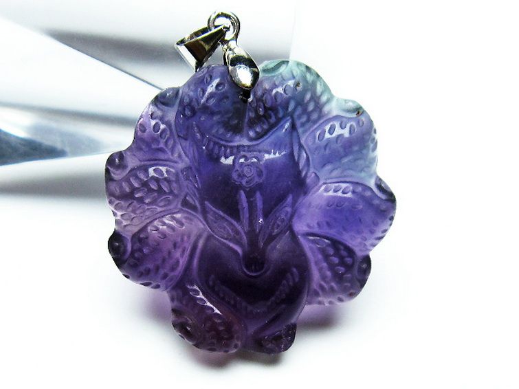 フローライト ペンダント [T211-5769] 2枚目