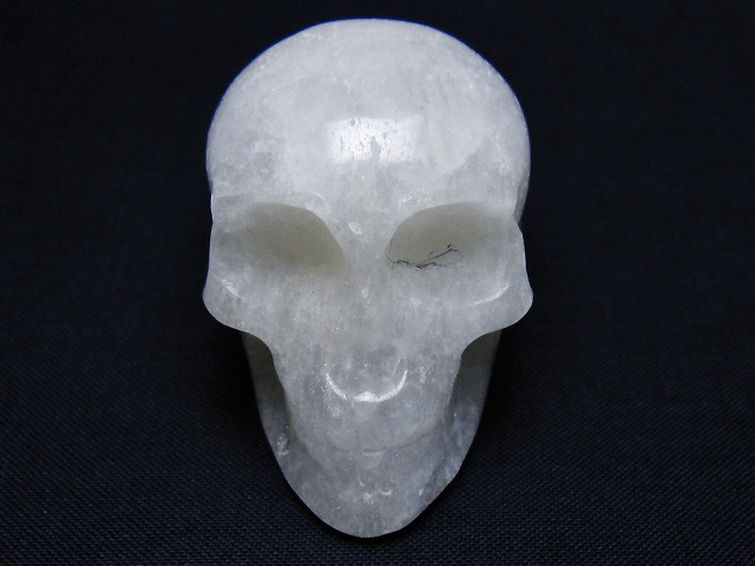 ヒマラヤ水晶 ドクロ[T215-3849] 1枚目