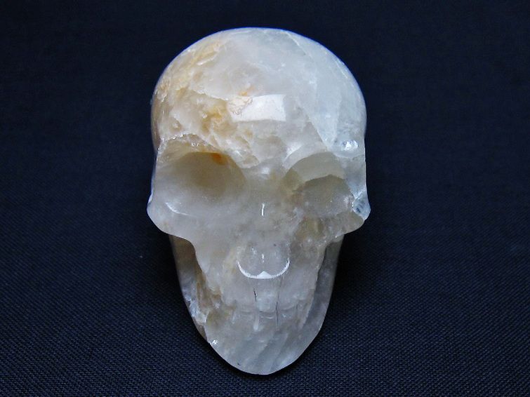 ヒマラヤ水晶 ドクロ[T215-3865] 1枚目