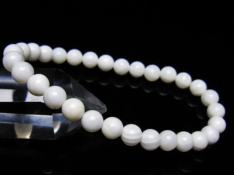 シャコガイ ブレスレット 6mm [t217-1547] 1枚目