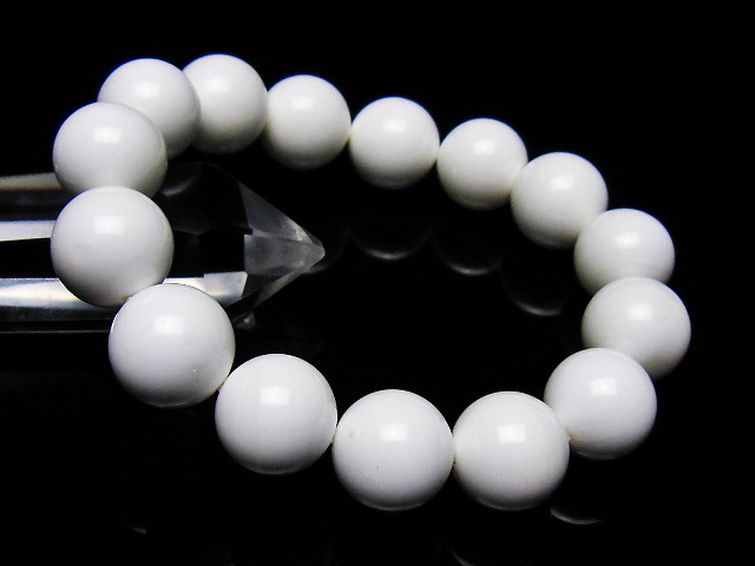 シャコガイ ブレスレット 14mm [t217-1571] 1枚目