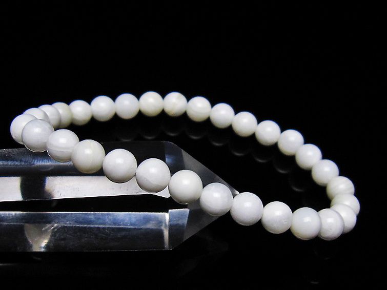 シャコガイ ブレスレット 6mm [t217-1620] 1枚目