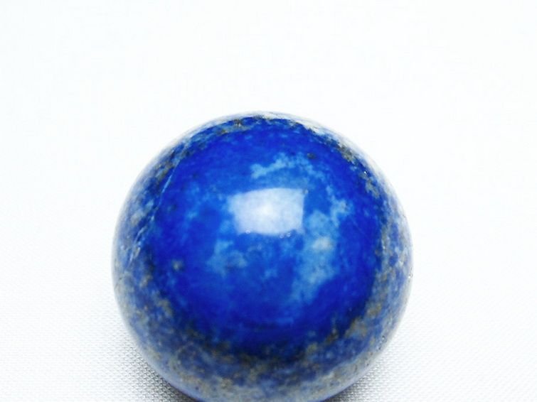 ラピスラズリ 丸玉 31mm [t218-2688] 2枚目