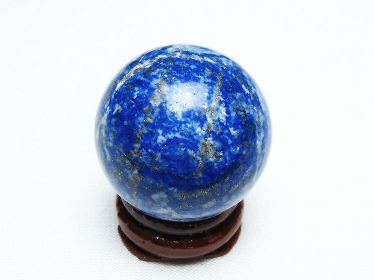ラピスラズリ 丸玉 31mm [t218-2688] 3枚目