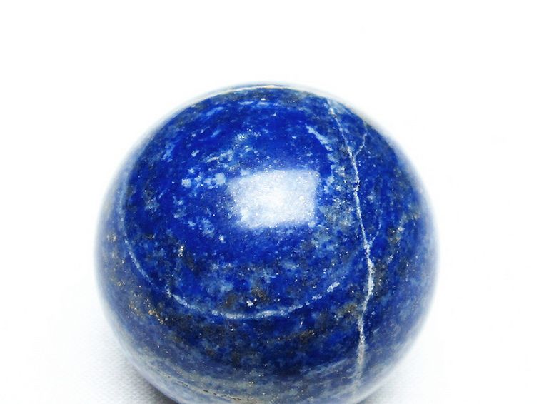 ラピスラズリ 丸玉 37mm [T218-2890] 2枚目