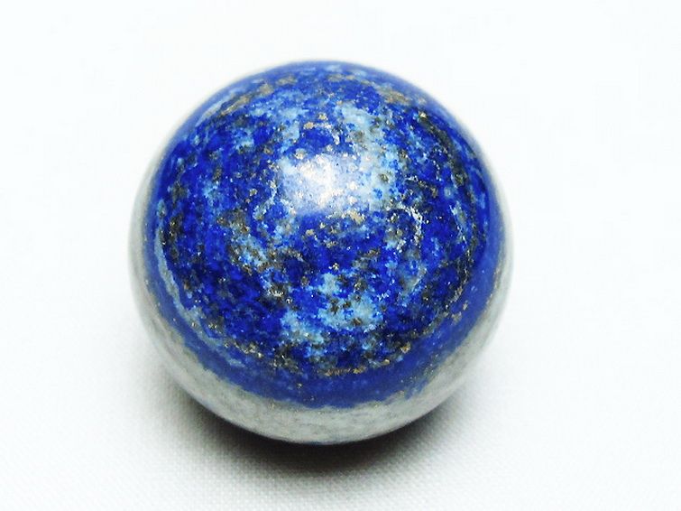 ラピスラズリ 丸玉 34mm [t218-2956] 1枚目