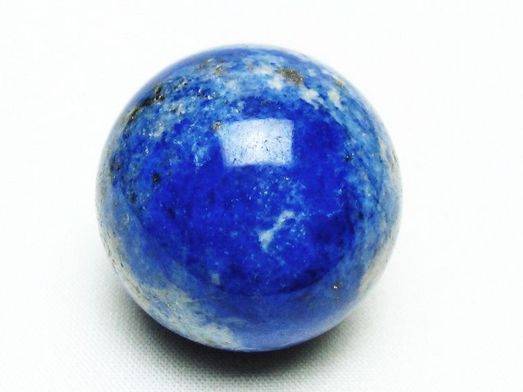 ラピスラズリ 丸玉 36mm [t218-3031] 1枚目