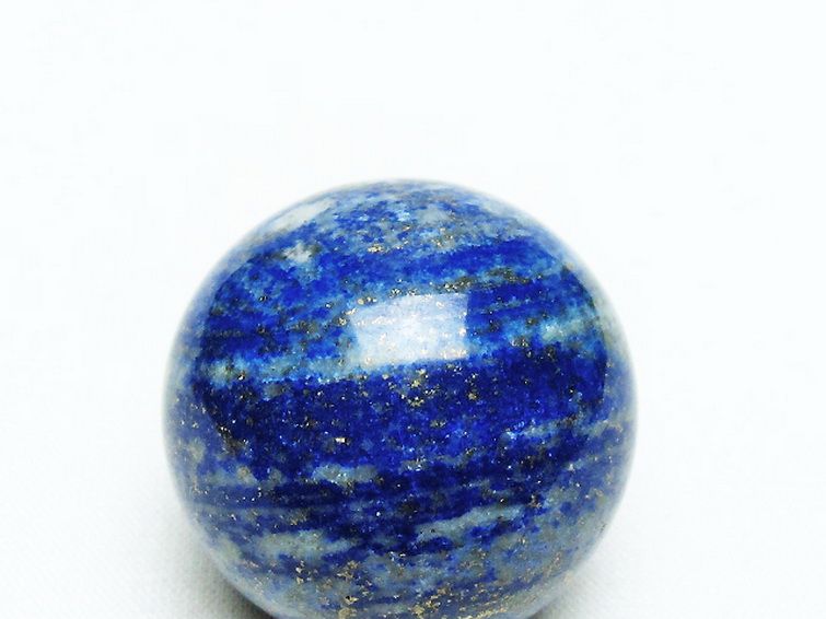 ラピスラズリ 丸玉 33mm [t218-3073] 2枚目