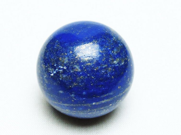 ラピスラズリ 丸玉 33mm [t218-3124] 1枚目